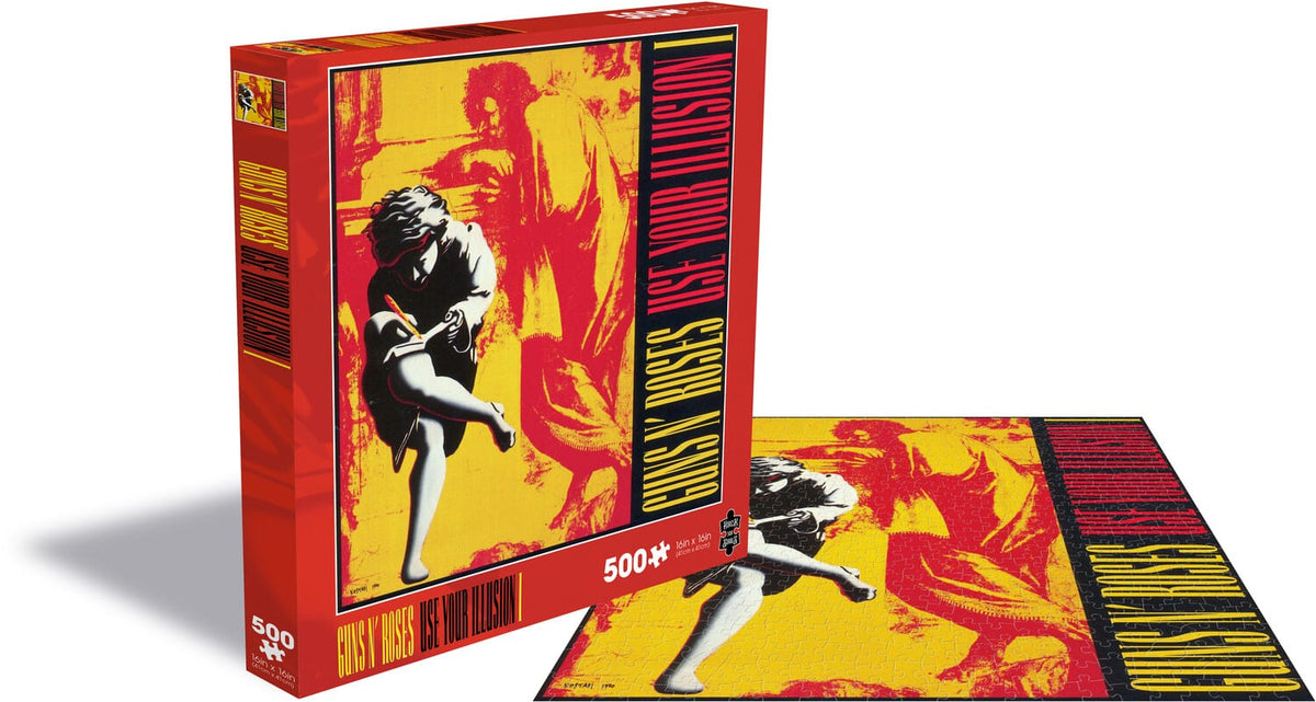 PopMarket - Guns N Roses - Rock Saws - Guns N Roses Use Your Illusion I (500 Piece Jigsaw Puzzle) - GAMES (MISC) - Multicolor