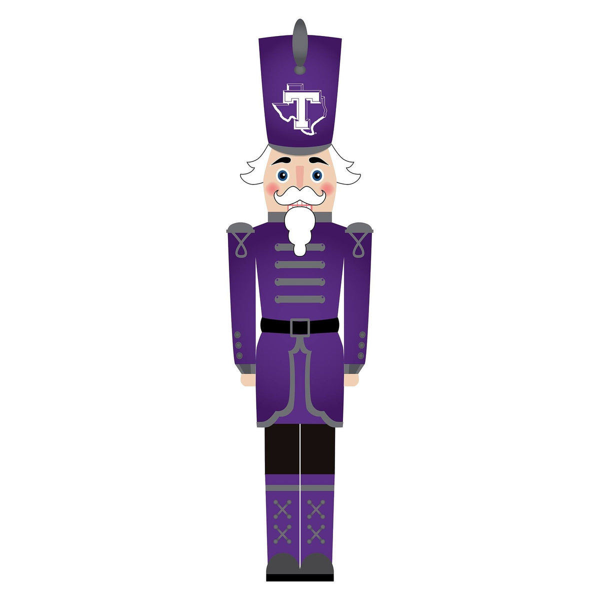 Fan Creations - Tarleton State Texans 46" Nutcracker Leaner - Multicolor
