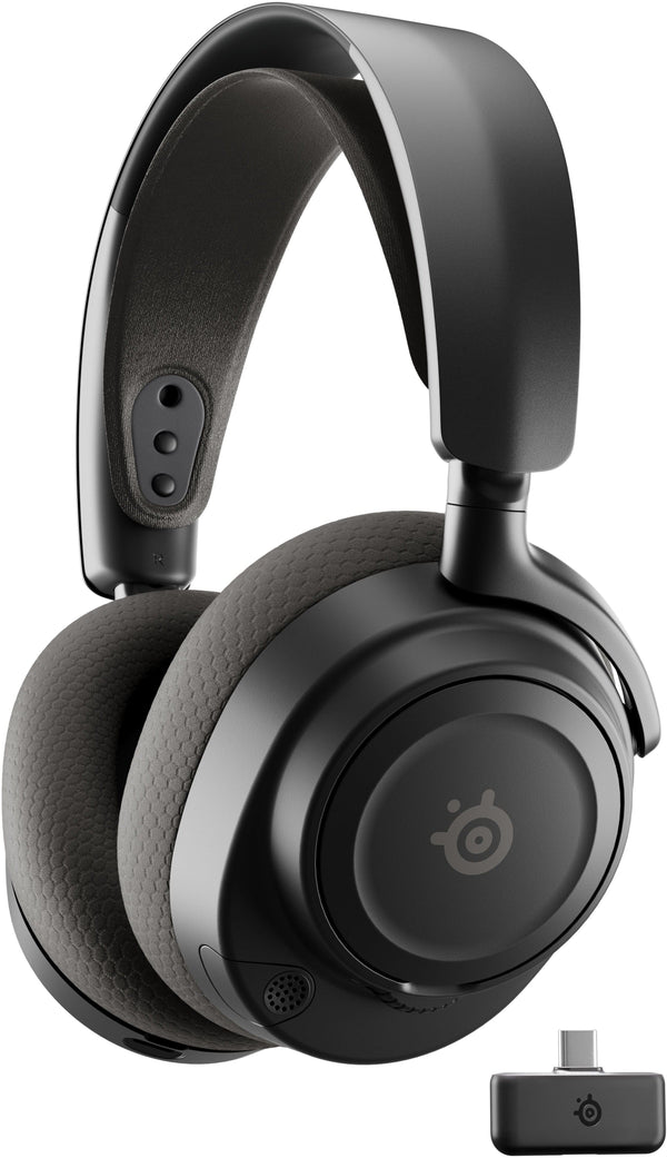 SteelSeries - Arctis Nova 7P Gen 2 Wireless Over-The-Ear Multi Gaming Headset for PS4, PS5, Switch, Switch 2 and PC - Black
