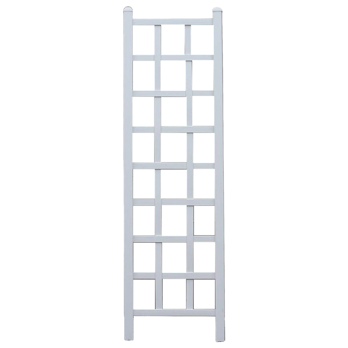 Dura-Trel - Providence 22 x 75 Inch PVC Vinyl Outdoor Garden Patio Trellis - White