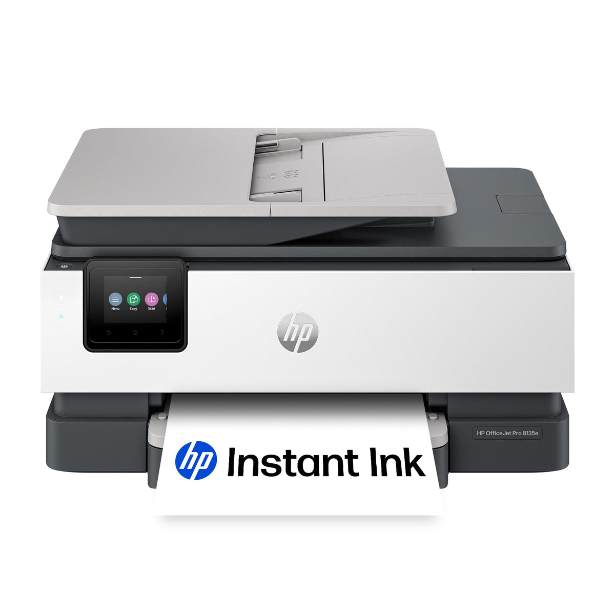HP - OfficeJet Pro 8135e Wireless AI-Enabled AiO Inkjet Printer w/ 3 Months of Instant Ink - White