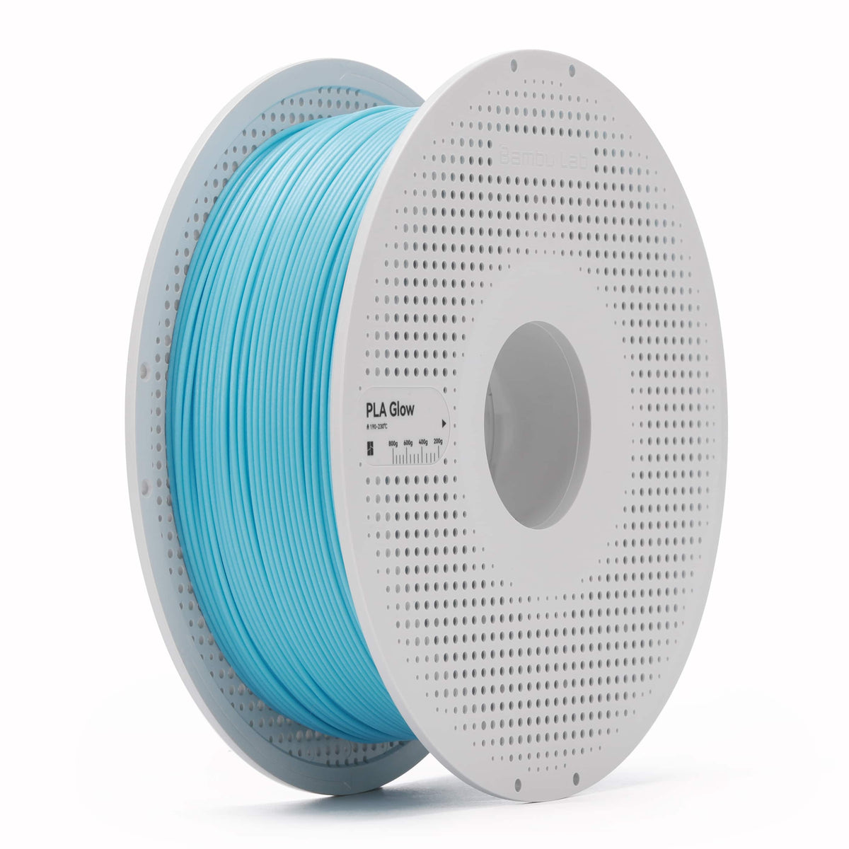 Bambu Lab - 1.75mm PLA Glow Filament - Glow Blue
