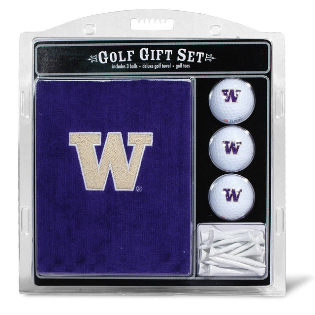 GOLF GIFT SET  
includes 3 balls • deluxe golf towel • golf tees  

W