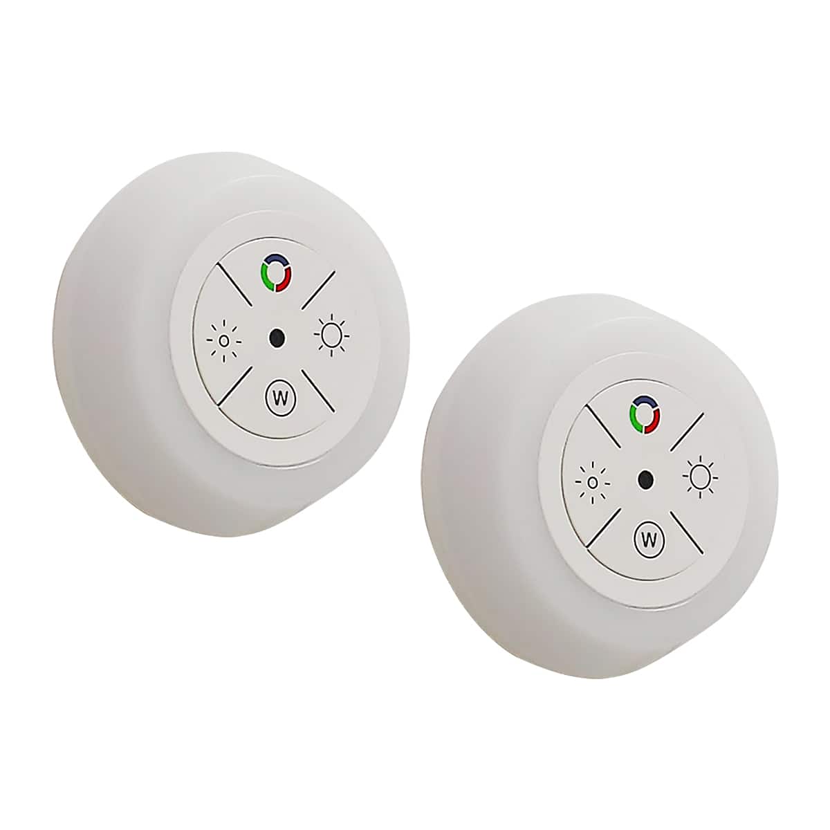 Dawnrise - 2 Pack Dusk to Dawn Sensor Plug in LED Night Lights with 12-Color Changing, Dimmable