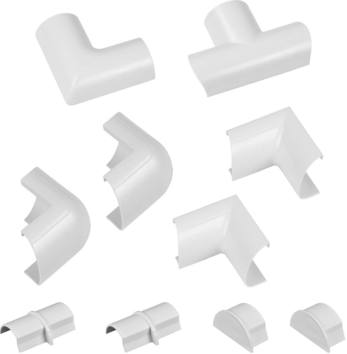 D-Line - Cord Cover Accessory Multipack - White