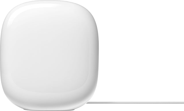 Front. Google - Nest Wifi Pro 6e AXE5400 Mesh Router - Snow.