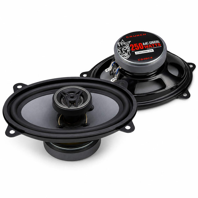 CRUNCH 4x6: COAXIAL 250 WATTS - ASRSO - I | ALEPO369MISAA   CS46CX