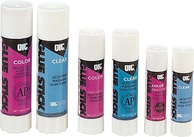 DIC CLUE COLOR DRIES CLEAR ACID-FREE WASHABLE NON-TOXIC STICK AP NET 130s DIC CLUE CLEAR DRIES ACID-FREE WASHABLE NON-TOXIC STICK AP NET 130s