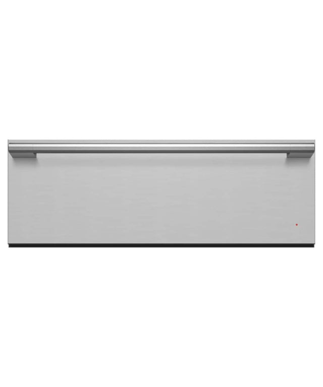 Front. Fisher & Paykel - 30" Warming Drawer, Push to Open - Contemporary Brushed Silver - Brushed Silver.