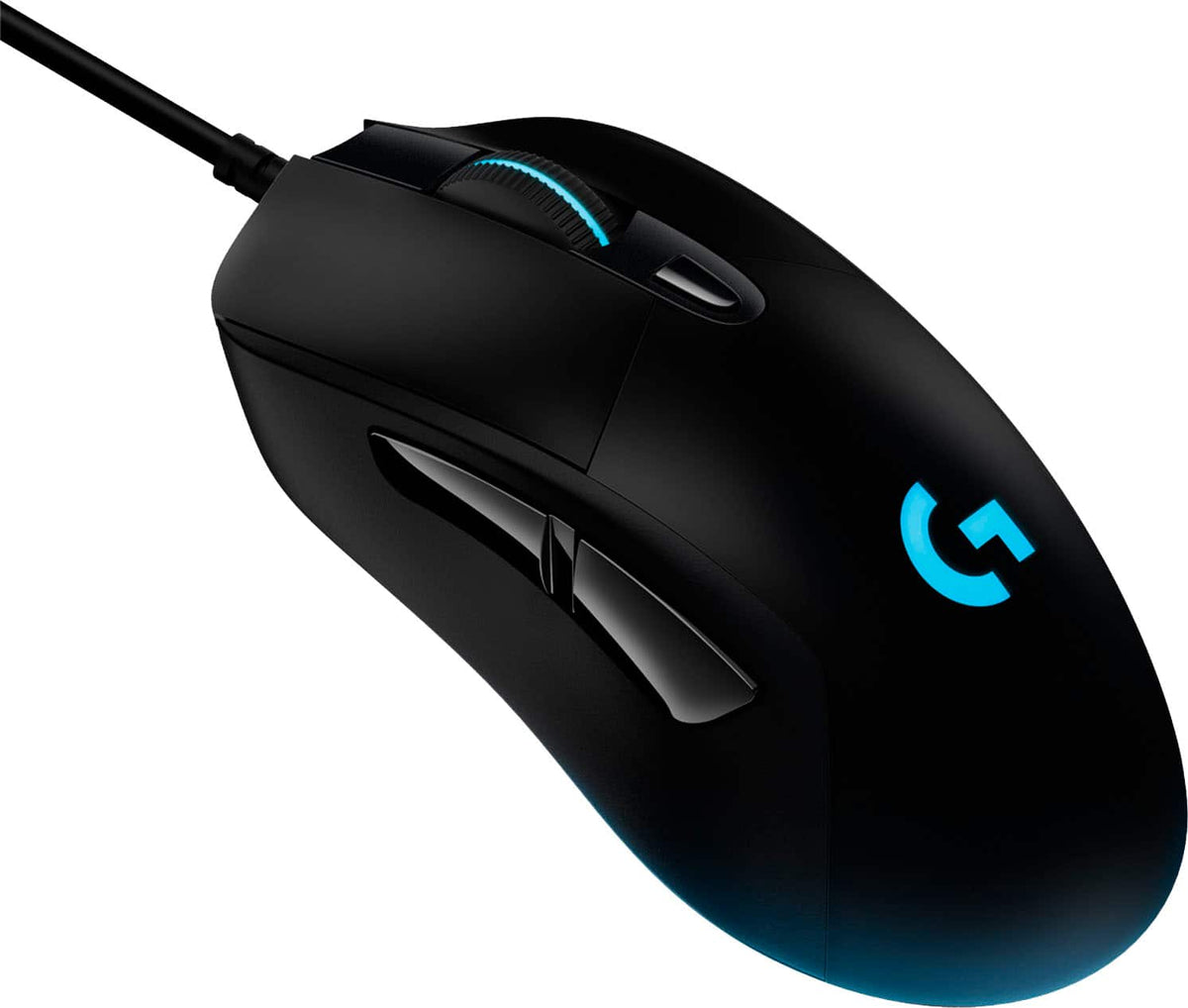 Logitech - G403 (Hero) Wired Optical Gaming Mouse - Wired - Black