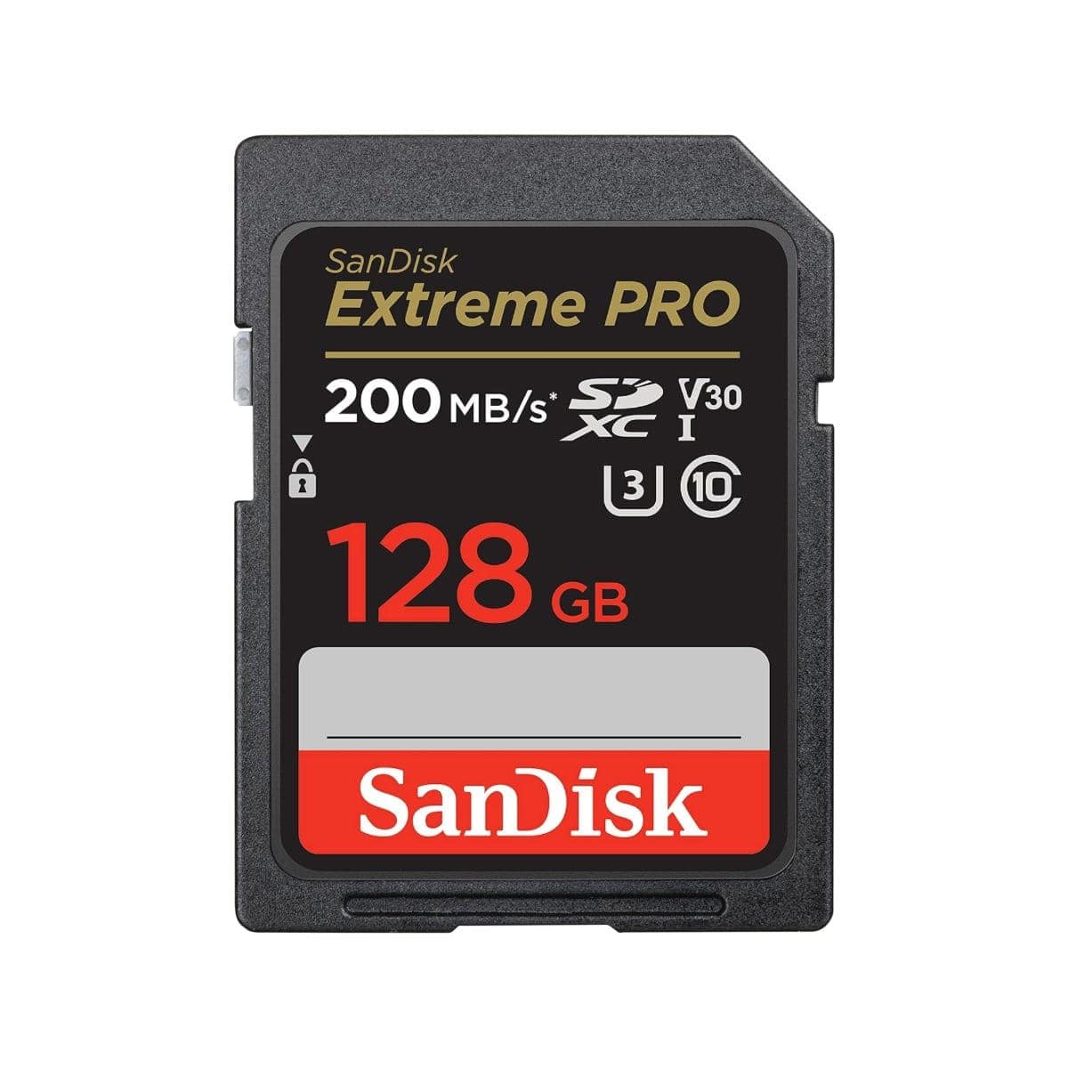 SANDISK - Extreme PRO 128GB UHS-I U3 SDXC Memory Card