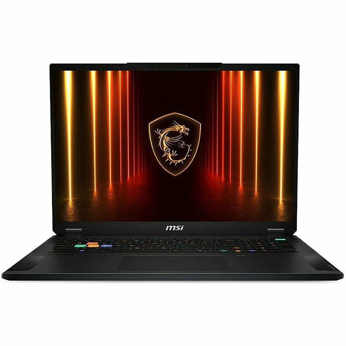 MSI - 18" Gaming Laptop 3840 x 2400 - AMD Ryzen AI 9 HX 370 with 64GB Memory - GeForce RTX 5080 - 2 TB SSD - Midnight Black, Black