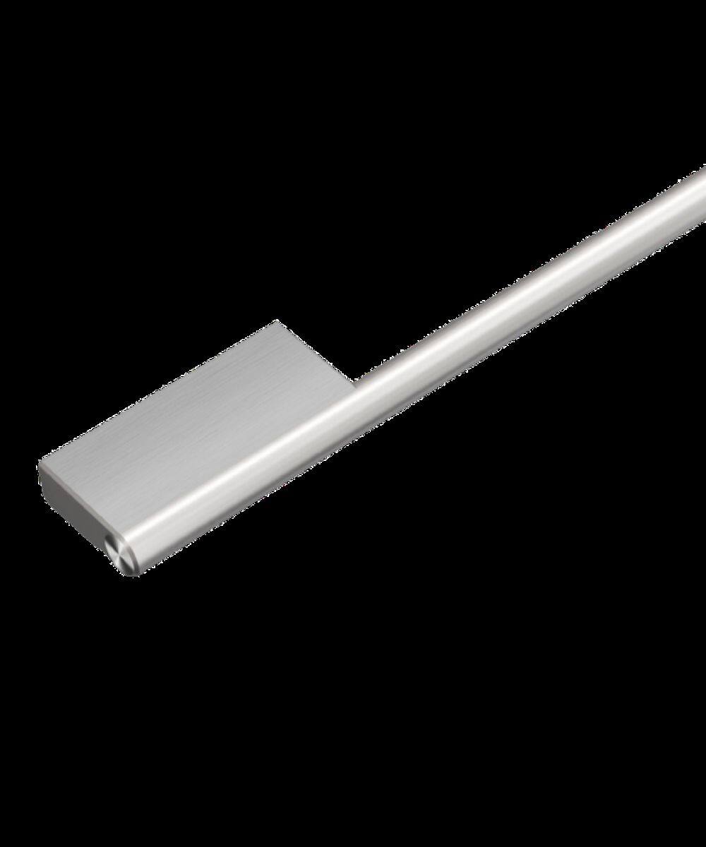 Contemporary Handle, 24" Compatible with Fisher & Paykel Integrated DishDrawer and Dishwashers - Brushed Silver