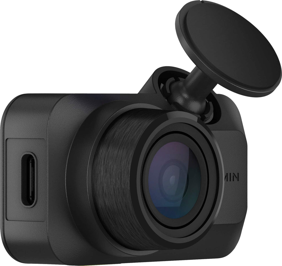 Garmin - Dash Cam Mini 3 Ultracompact 1080p Dash Cam with a 140-degree Field of View and built-in Clarity Polarizer - Black