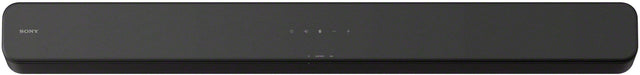 Front. Sony - HTS100F 2.0 Channel Soundbar with Bass Reflex Speaker - Black.
