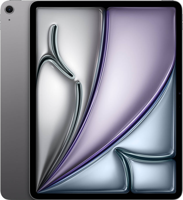 Front. Apple - 13-inch iPad Air M4 chip Wi-Fi 256GB - Space Gray.