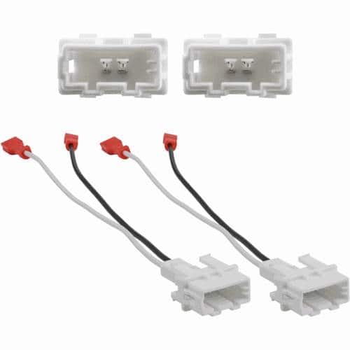 Front. Metra - Speaker Harness for Select 2015-2023 Hyundai Elantra Optima Sonata Santa Fe Soul Sportage - Multi.