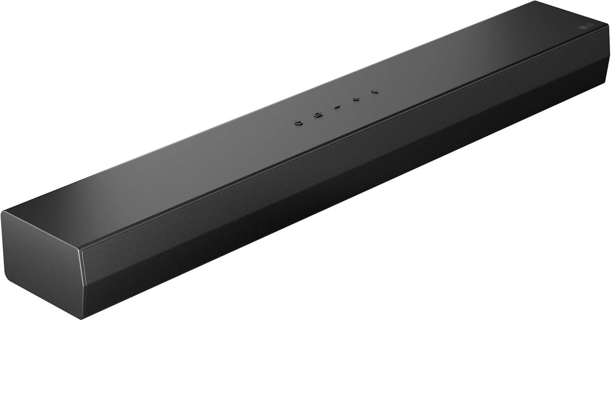 LG - Refurbished Excellent - 2.0-Channel S20A Soundbar with Built-in Woofer, DTS Digital Surround, Bluetooth Connectivity - Black
