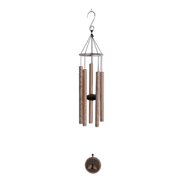 Front. FC Design - FC Design 36" Long Tuned Tree of Life Metal Wind Chime Outdoor Patio or Garden Hanging Decoration - Multi-Color.