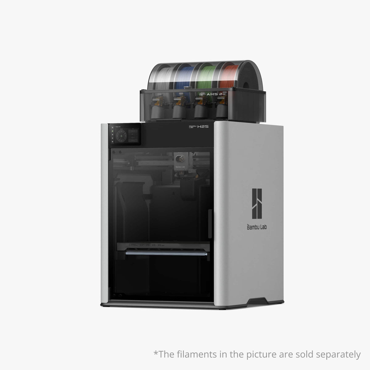 Bambu Lab - H2S AMS Combo 3D Printer - Silver