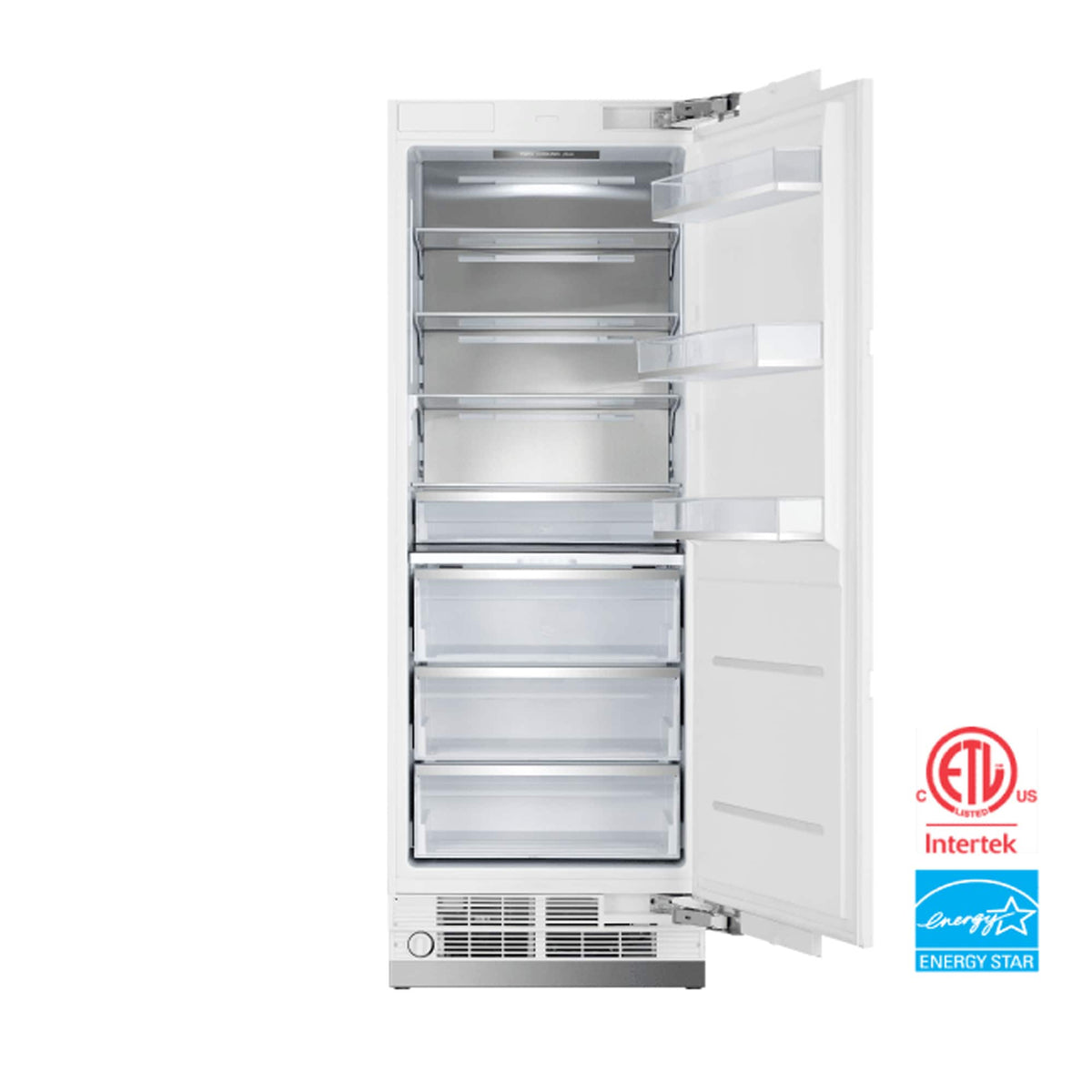 Kucht - Professional 30 in. Built-In Refrigerator, Counter Depth - Custom Panel Ready