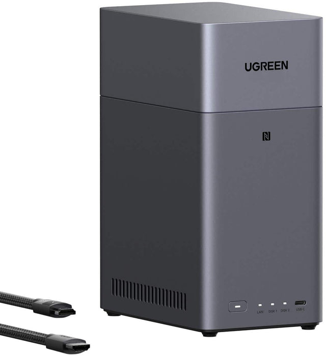 UGREEN N LAN DISK1 DISK2 USB-C