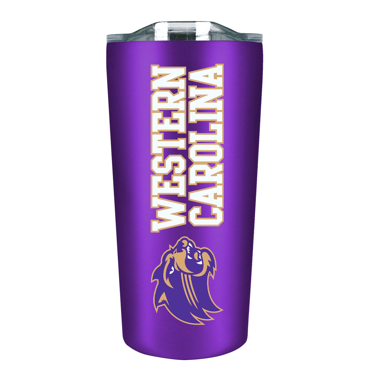 The Fanatic Group - Western Carolina Catamounts 18oz. Stainless Steel Soft Touch Tumbler - Multicolor
