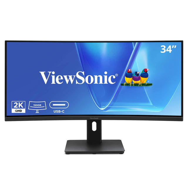 34" ViewSonic 2K QHD 1500R II USB-C