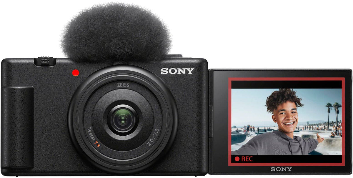 Sony - ZV-1F Compact Digital Camera - Black