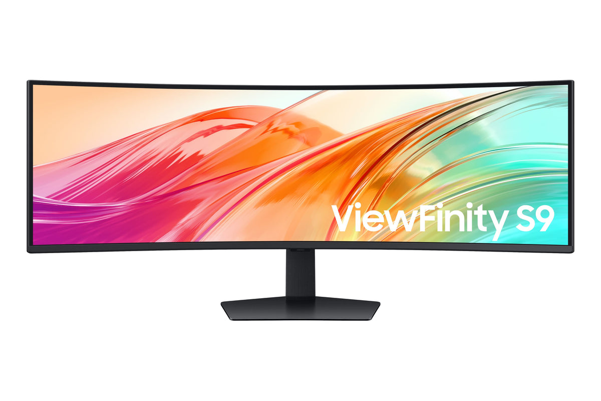 Samsung - 49" QHD 120Hz Business Curved Ultra-wide Monitor (HDMI, DisplayPort and USB-C) - Black