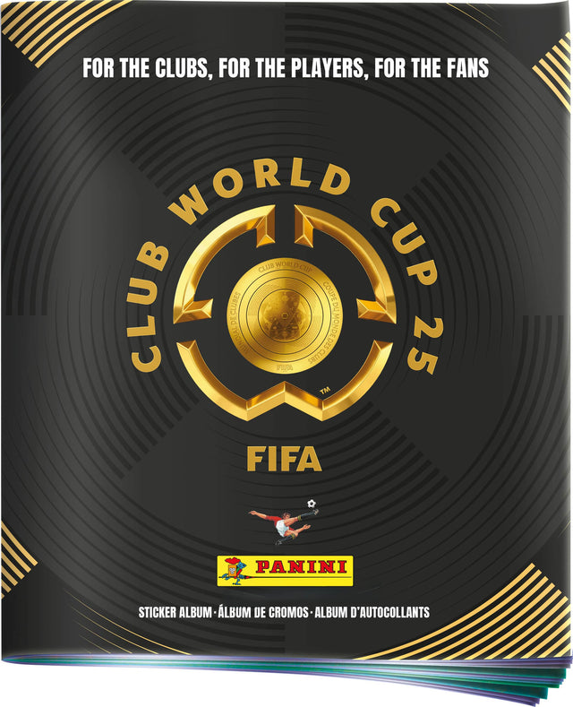 FOR THE CLUBS, FOR THE PLAYERS, FOR THE FANS  
WORLD CLUB WORLD CUP  
COUPE DU MONDE DES CLUBS  
FIFA  
STICKER ALBUM - ALBUM DE CROMOS - ALBUM D'AUTOCOLLANTS