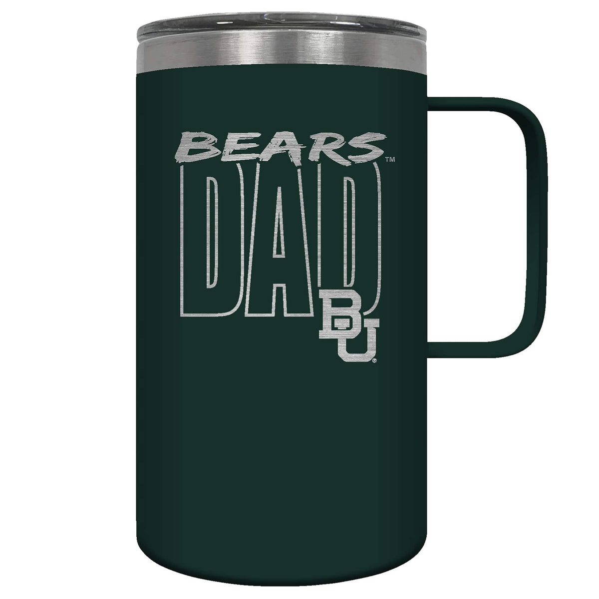 Great American Products - Baylor Bears Dad 18oz. Hustle Travel Mug - Multicolor