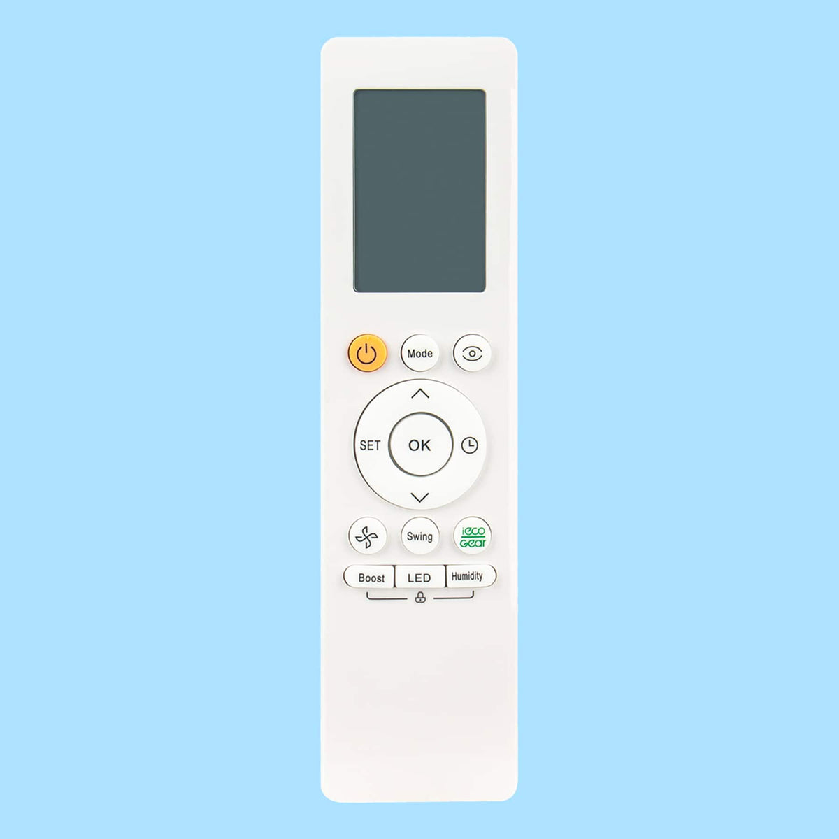 ALLIMITY - RG10L1(C2HS)/BGEF Replacement Remote, Fit for Midea AC Air Conditioner RG10L1-C2HS-BGEF RG10A4(B1)/BGEFU1 RG10A5(B1)/BGC - Black
