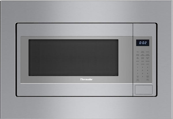 Thermador - Masterpiece Series 2.1 Cu. Ft. Built-In Smart Microwave with Sensor Cooking - Stainless Steel