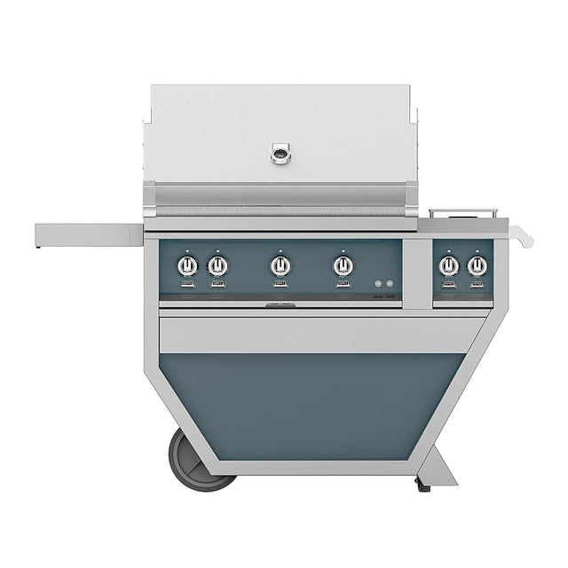 Alt View 12. Hestan - Deluxe Gas Grill - Grey.