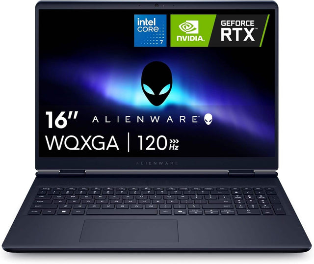 Intel Core i7  
NVIDIA GeForce RTX  
16" Alienware  
WQXGA | 120 Hz