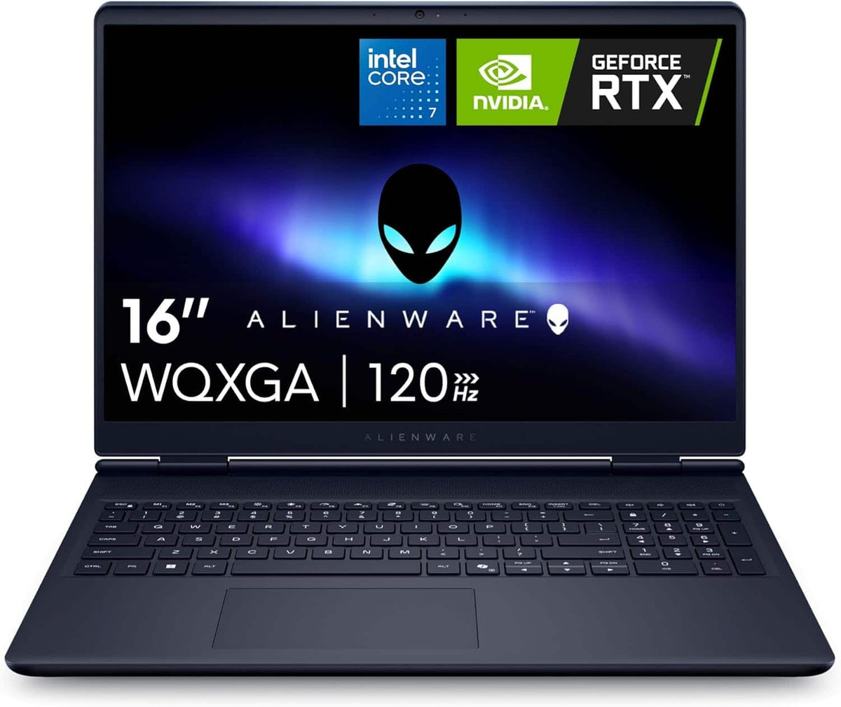 Alienware - Upgraded - Aurora 16" Gaming Laptop WQXGA - Intel Core 7 240H with 32GB Memory - NVIDIA GeForce RTX 5060 - 1TB SSD - Blue