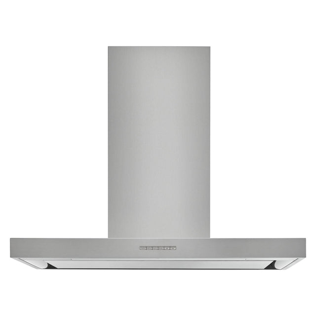 Front. JennAir - 36" Externally Vented Range Hood - Stainless steel.