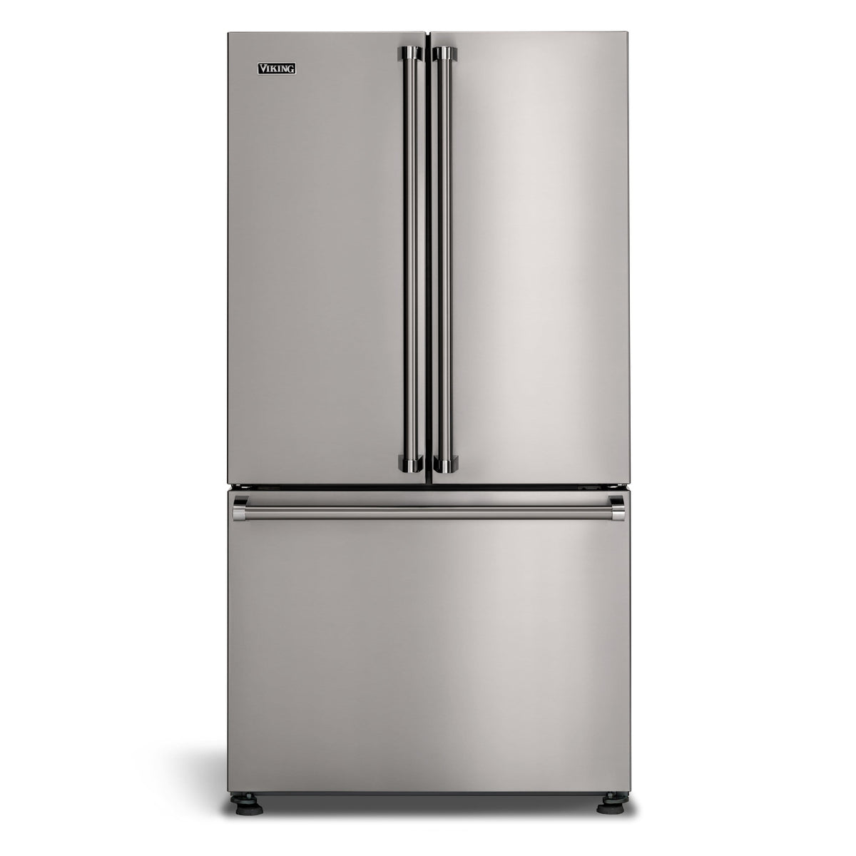Viking - 36 in. Wide French Door Refrigerator - Stainless Steel