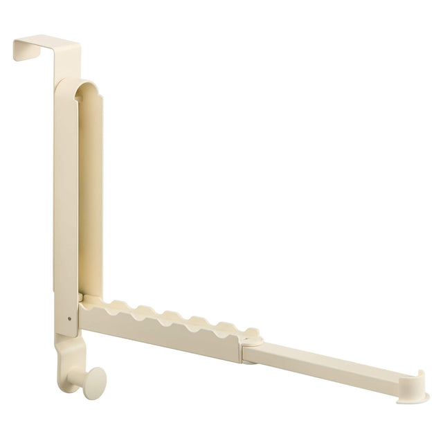Front. Sorbus - Sorbus Over Door Hanger, Foldable, Heavy-Duty, Space Saving Organizer Drying Rack (6 Anti-Slip Hooks Extended Towel Rod) - White.