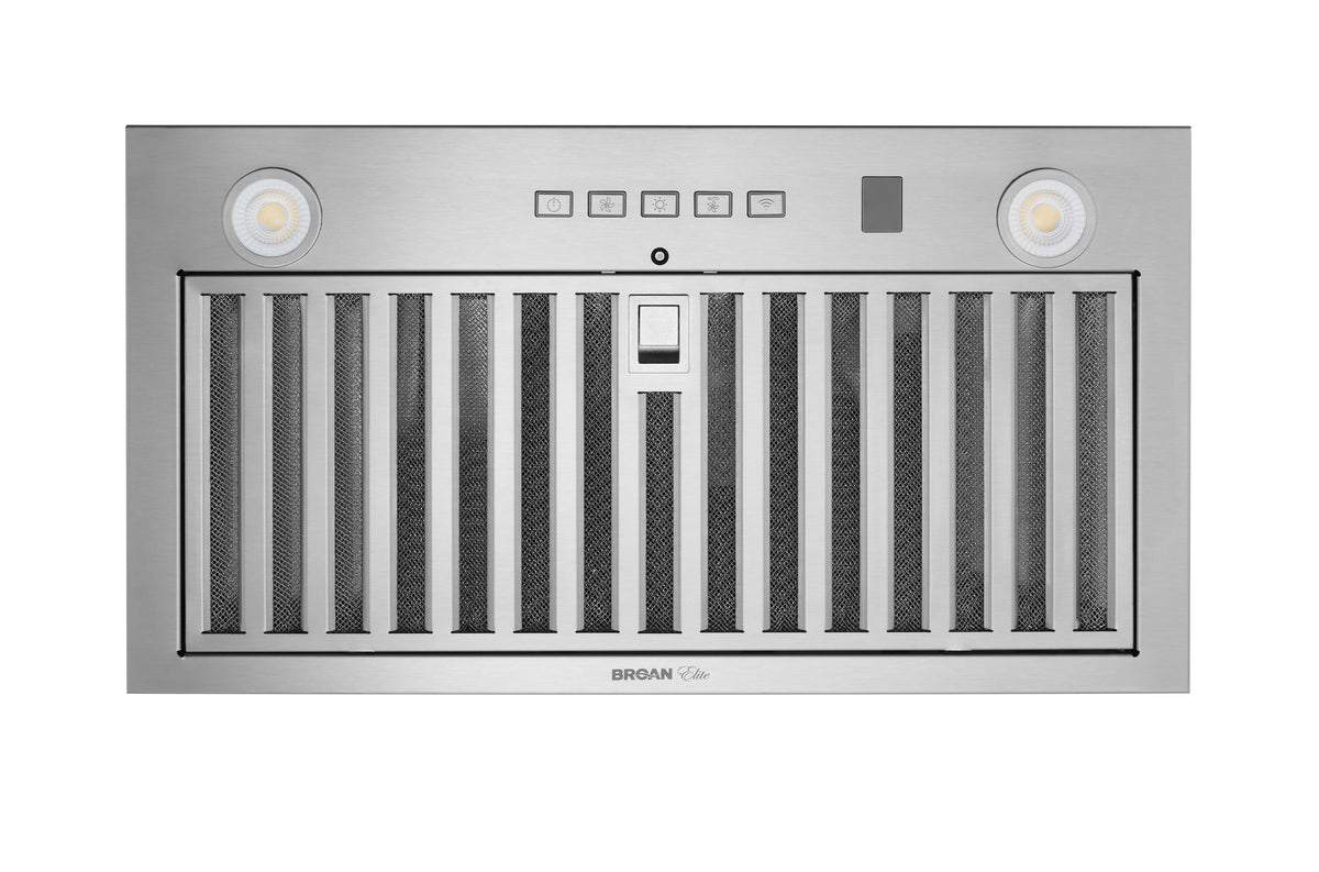 Broan - 21 inches - Convertible - Range Hood Insert - Stainless Steel