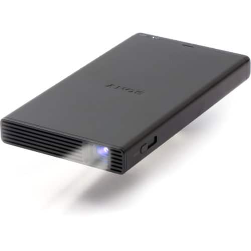 Front. Sony - Sony MP-CD1 Portable Pico , Pocket- Sized, HDMI/MHL, DLP, Short-Throw, 120 Screen, 5000mAh Built-in Battery, Built-in Sp.