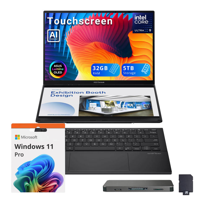 intel Touchscreen CORE ULTRA 9 AI Powered ASUS Lumina OLED 32GB RAM 5TB Storage ASUS Zribonk NURLA Exhibition Booth Design - Cee CO  a a .. - - - .. : : ... - O > I -  . - T O - D - T ..  Microsoft Windows 11 Pro - S x - E C M 2 C E Ca C Y H  U J N - M K  L - P - - i . I - - I d d 1 . / - -