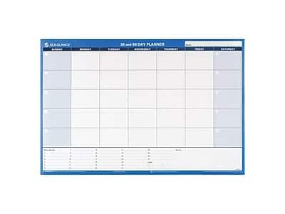 AT A GLANCE 30 and 60 DAY PLANNER
