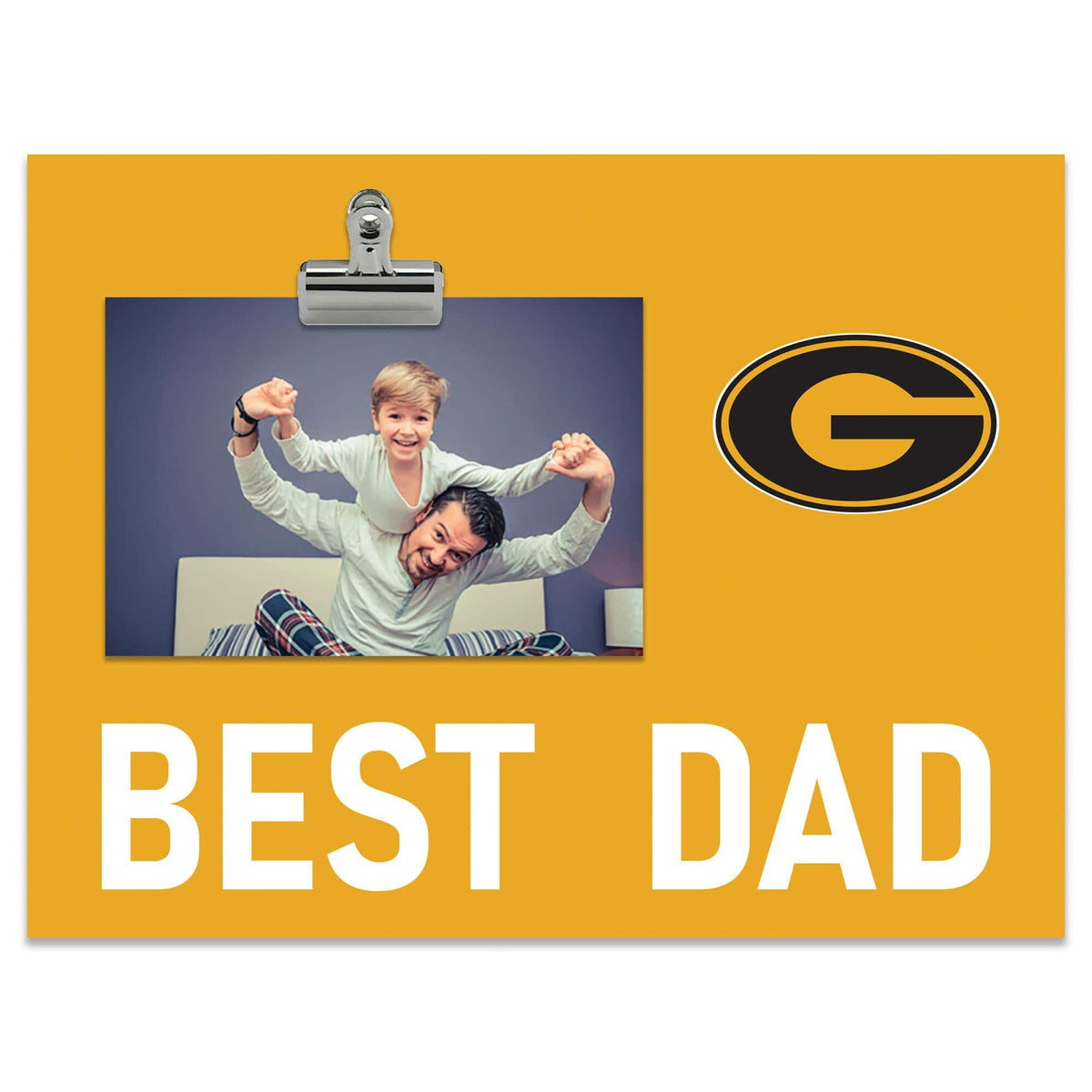 Fan Creations - Grambling Tigers 8" x 10.5" Briteline Best Dad Clip Frame - Multicolor