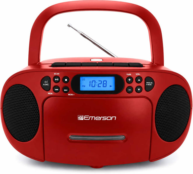 SCAN TUN. VOL. II  FUNC.  MEM. - I MEM. + FM 10:28 + - PROG. - P-MODE Emerson