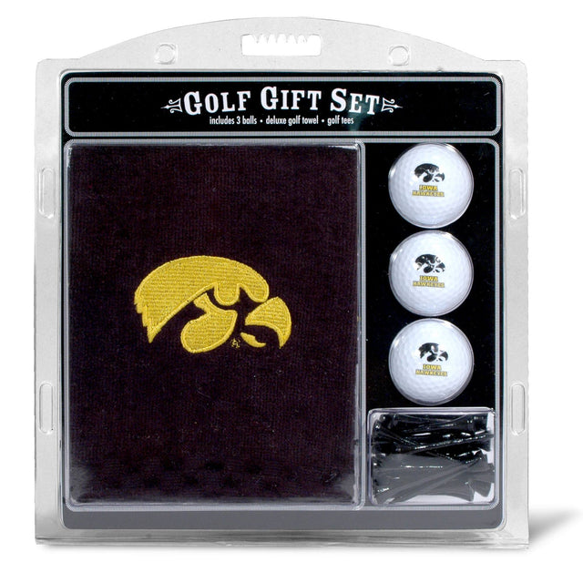 GOLF GIFT SET  
includes 3 balls • deluxe golf towel • golf tees  

IOWA HAWKEYES