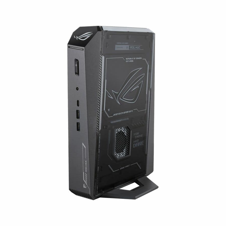 ASUS - ROG NUC (2025) Gaming Mini PC with Intel Core Ultra 9 275HX CPU, NVIDIA GeForce RTX 5070 GPU, 32GB DDR5 RAM, 1TB SSD - Black