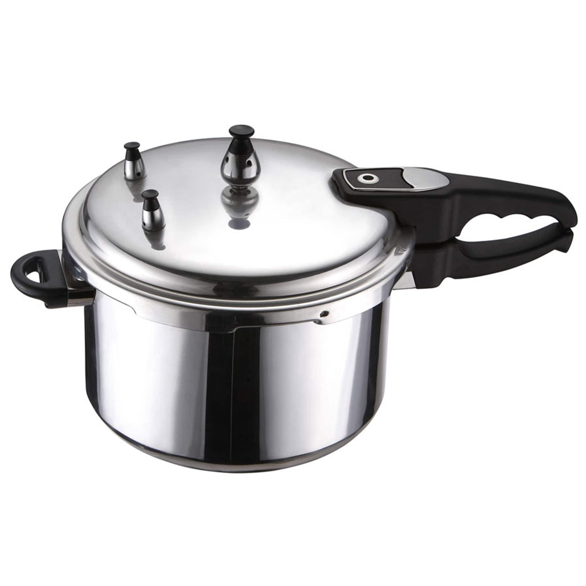 Brentwood - Aluminum 5.5L Pressure Cooker - Silver