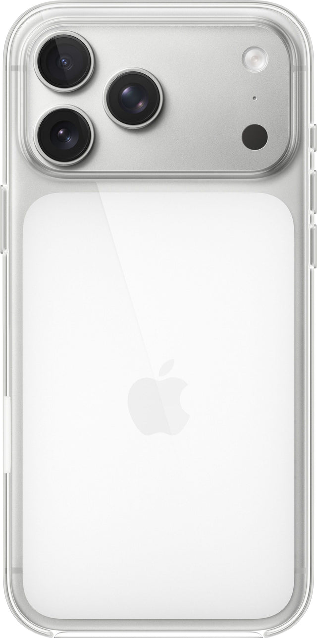 Front. Apple - iPhone 17 Pro Max Case with MagSafe - Clear.